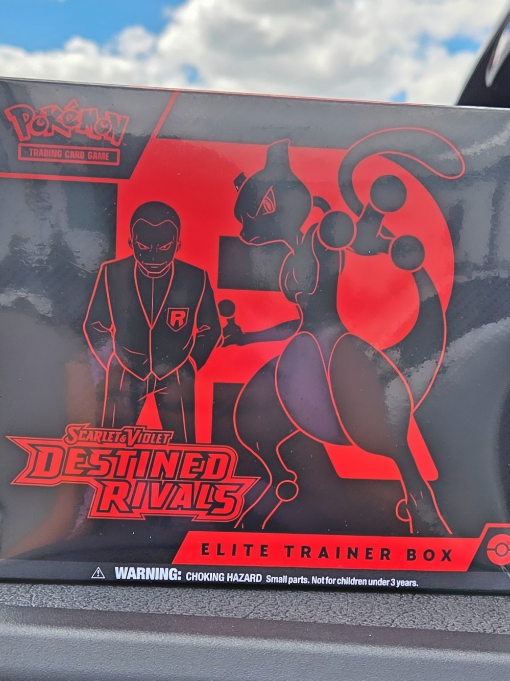 TCG Pokémon Scarlet & Violet Destined Rivals Elite Trainer Box - Red & Black